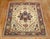 Antique Zabihi Collection Square Heriz Rug - 5'4" x 5'11" For Sale In New York - Image 6 of 10
