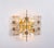 Golden Gilded Brass and Crystal Sconces from Palwa, Germany, 1960s, Set of 2 For Sale - Image 6 of 10