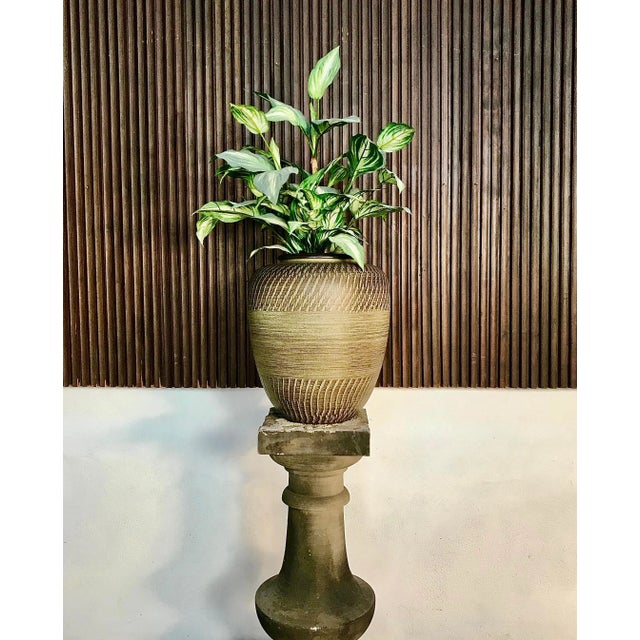 Ceramic Large German Ceramic Floor Vase from Dümler & Breiden, 1950s For Sale - Image 7 of 16