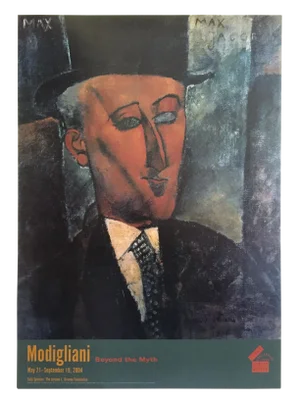 2004 Amadeo Modigliani Jewish Museum, New York Exhibition Poster