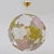 Italian Murano Glass Sputnik Chandelier in Pastel Colors and Polished Brass, 2000 For Sale - Image 13 of 13