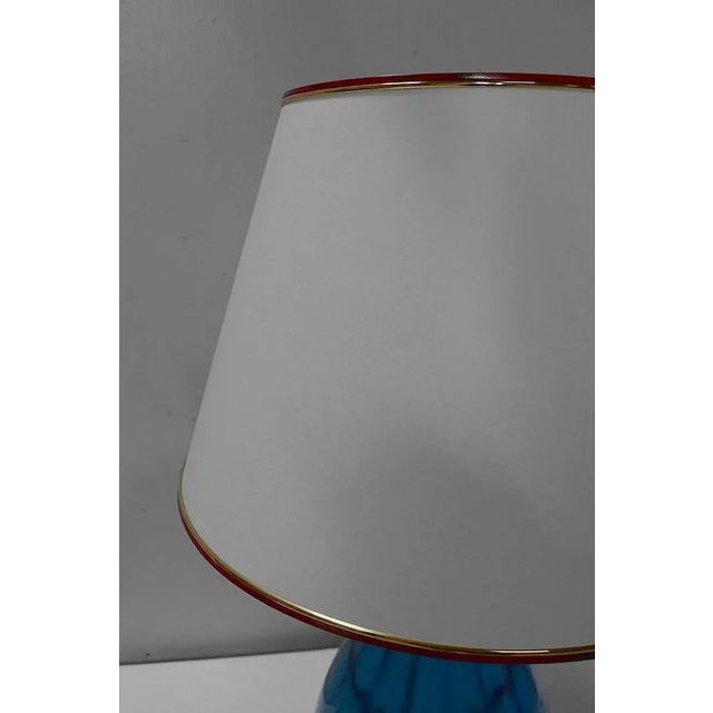 1950s White & Blass Glass Table Lamp, 1950s For Sale - Image 5 of 18