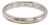 1930s Vintage Art Deco Jr Wood Wedding Band, w.c.h. To m.m.m., Size 5.5 For Sale