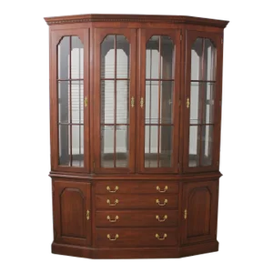 Henkel Harris Model 2364 Cherry China Cabinet