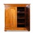 Traditional Hallway Wardrobe in Walnut and Oak, 1800s For Sale - Image 3 of 12