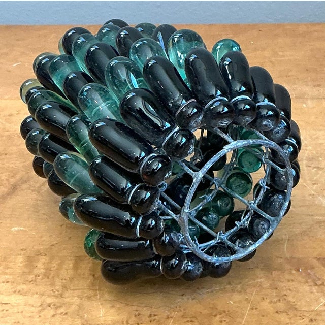 Vintage Italian Glass Pinecone Light Shade For Sale In West Palm - Image 6 of 16