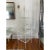 Metal Mid Century Faux Bamboo Pagoda Etagere For Sale - Image 7 of 7