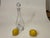 Contemporary Pair Mid 20th Century Minimalist Clear Glass Decanters With Stoppers For Sale - Image 3 of 15