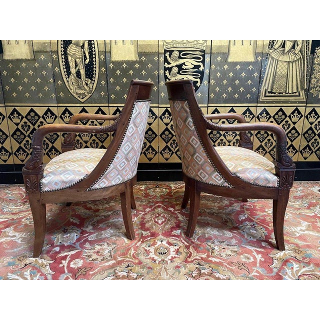 Set of Empire Armchairs For Sale - Image 4 of 7