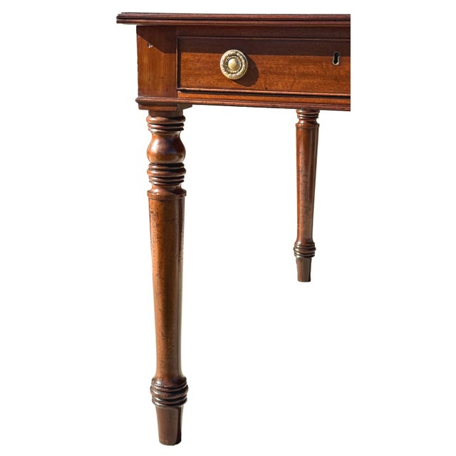 19th Century Georgian Mahogany Partners Writing Table, 1830 For Sale - Image 6 of 14