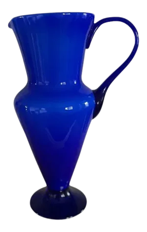 Mid 20th Century Balboa Italy Blue Vase