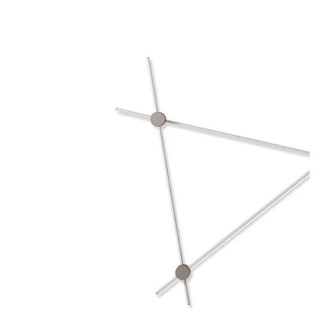 Contemporary Eitie Triangle Wall Lamp by Tobia Scarpa for Cassina For Sale - Image 3 of 7