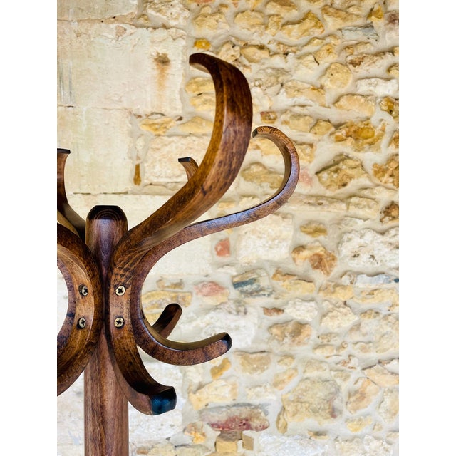 Mid-Century Modern Standing Coat Rack from Baumann, 1960s For Sale - Image 5 of 18