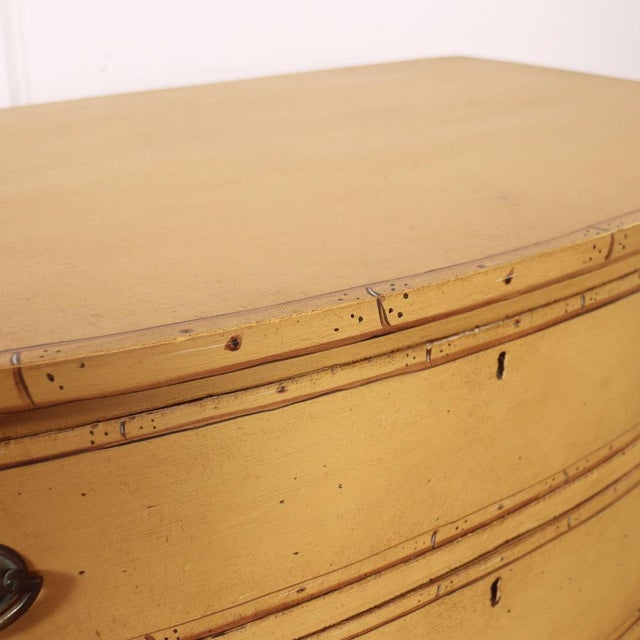 Georgian Bowfront Chest of Drawers For Sale - Image 11 of 12