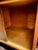 1950s Mid-Century Record Cabinet With Sliding Doors and Brass Pulls For Sale - Image 6 of 12