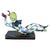 Ceramic MCM Italian Multicolored Ceramic Harlequin Figure by Otello Rosa for San Polo For Sale - Image 7 of 10