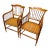Pair Antique Chippendale English Chairs For Sale
