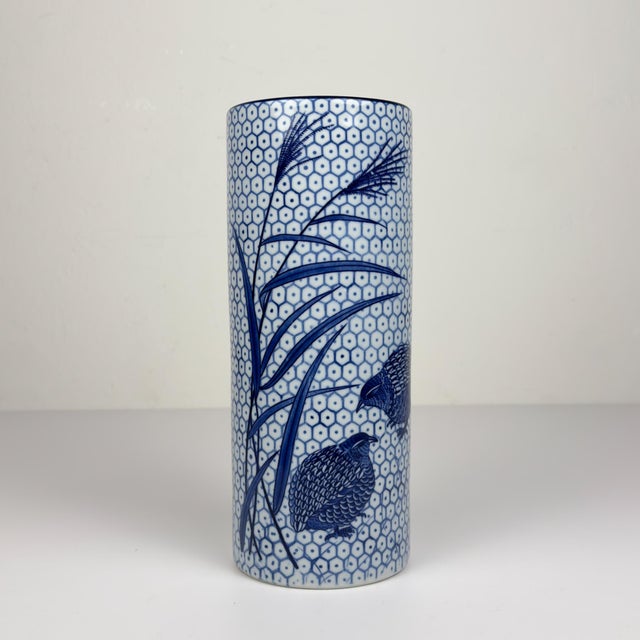 Vintage Ceramic Vase from Quail and Millet, 1970s For Sale - Image 14 of 14