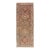 Antique Persian Bakhtiari Runner With Geometric Medallions in Taupe and Rust For Sale