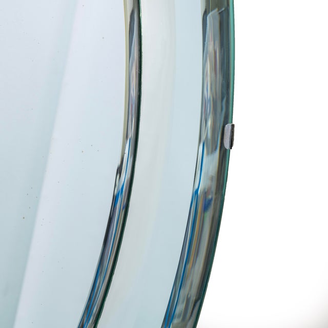 Mirror with Glass Frame by Cristal Art, 1960, in Flawless conditions. Designed 1960 to 1969 This piece has an attribution...