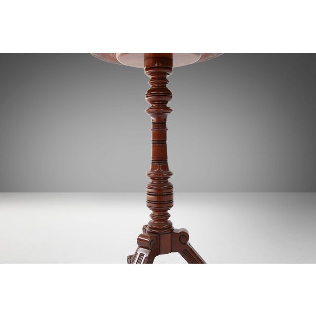 Romantic Make‑up Mirror with Side Storage, France, 1850s For Sale - Image 12 of 16