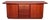 Skovby Danish Modern Curved-Front Sideboard With Five Drawers For Sale