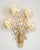 Large Gilt and Crystal Glass Flower Sconce from Palwa, 1970s For Sale - Image 3 of 10