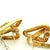 1980s Italian 18k Gold and Diamond Geometric Earrings, Pair For Sale - Image 10 of 10