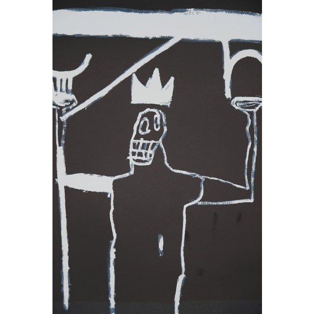 Jean-Michel Basquiat (1960-1988) The King Lithograph after a 1983 painting by the artist Signed in the plate On wove...