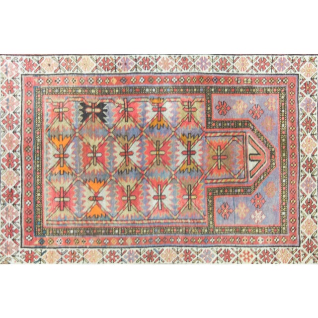 Textile Early 20th Century Azerbaijani Kuba Rug For Sale - Image 7 of 14