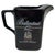 Ceramic Vintage Black Barware Water Pitcher for Ballantine's 1980's For Sale - Image 7 of 10