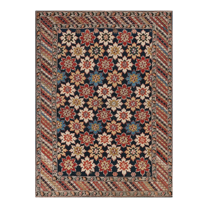 19th Century Caucasian Shirvan Star Kuba Rug ( 4' x 5'6" - 122 x 167 )