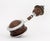 Art Deco Belmet "Rollodor" Self-Leveling Rolling Walnut Ashtray, Circa 1930 For Sale - Image 9 of 11