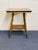 1940s Square Two-Tier Bobbin Leg Parlor Table For Sale - Image 4 of 11