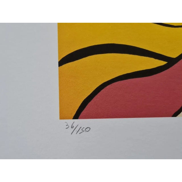1980s Roy Lichtenstein "Crying" Limited Edition Lithograph For Sale - Image 4 of 9