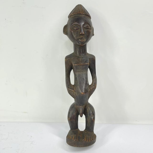 Early 20th Century Yaka Wood Figure For Sale - Image 4 of 6