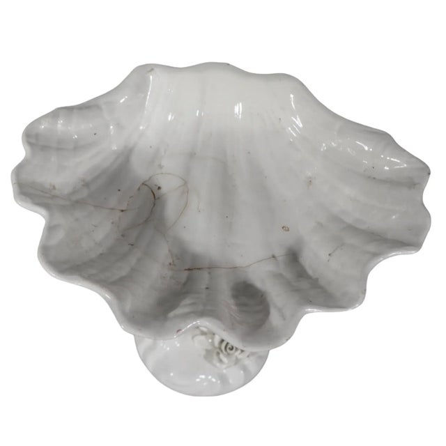 Pr. Ceramic Cupid Form Compotes Made in Italy For Sale - Image 11 of 12