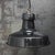 French black industrial pendant lamp by gal, france used in warehouses and factories in france and belgium. e26 / e27 i...