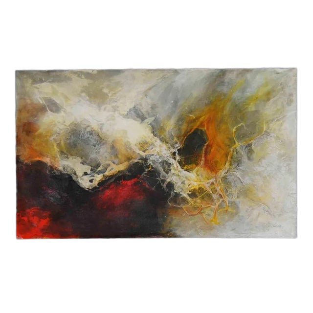 Pino Lancia, Colore e Materia, Painting on Canvas, 2000 For Sale