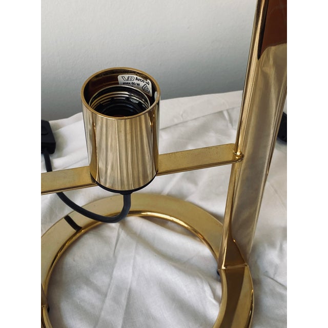 Golden Arco 40 Table Lamp from VD, Germany, Set of 2 For Sale - Image 13 of 15