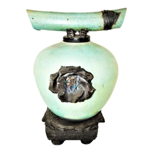 Vintage Japanese Ceramic “Wish Keeper” Artist Signed