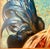Sky Blue Folk Art Rooster Archival Giclee Print, by Pam Lewis For Sale - Image 8 of 10