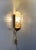 Danish Brass & Glass Wall Sconces from Vitrika, 1960s, Set of 2 For Sale - Image 4 of 12