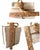 Restoration Hardware Petite Tomes Parchment Handcrafted Decorative Books – Set of 5 For Sale - Image 12 of 12