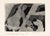 Abstract "My Bedroom Windows in the Middle of the Night" Etching in Ink on Paper, #13/25 by Ernesto Lombardi For Sale - Image 3 of 7