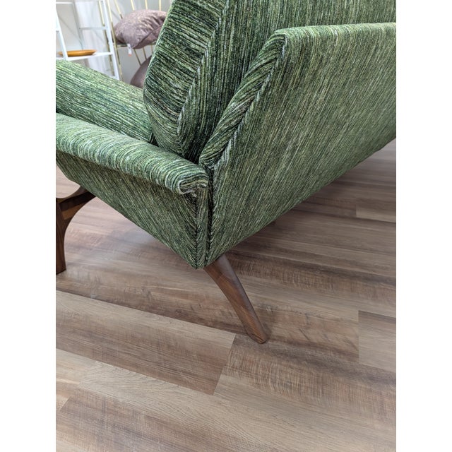 1960s Mid Century Modern Attributed to Adrian Pearsall for Craft Associates 2313-S Sofa - Restored For Sale - Image 18 of 18