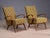 A pair of bentwood lounge armchairs designed by Jaroslav Šmídek, produced in Czechoslovakia. The chairs feature sculptural...