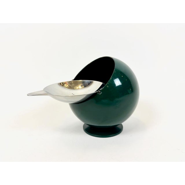 Mid-Century Modern Large Smokey Ball Ashtray attributed to F.W. Quist, 1970s For Sale - Image 3 of 8