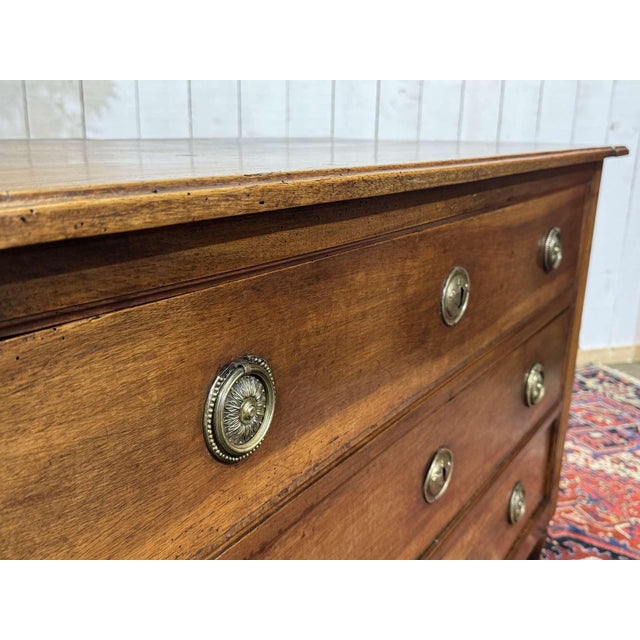18th Century Louis XVI Chest of Drawers in Walnut For Sale - Image 15 of 18