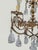Early 20th Century French Rococo Style 5-Light Cast Bronze & Pendeloque Crystal Cage Chandelier For Sale - Image 9 of 14